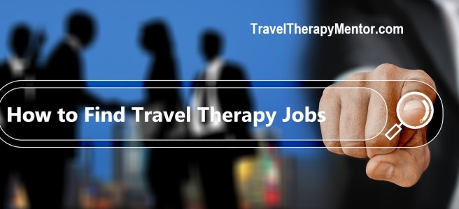 How to find travel therapy jobs